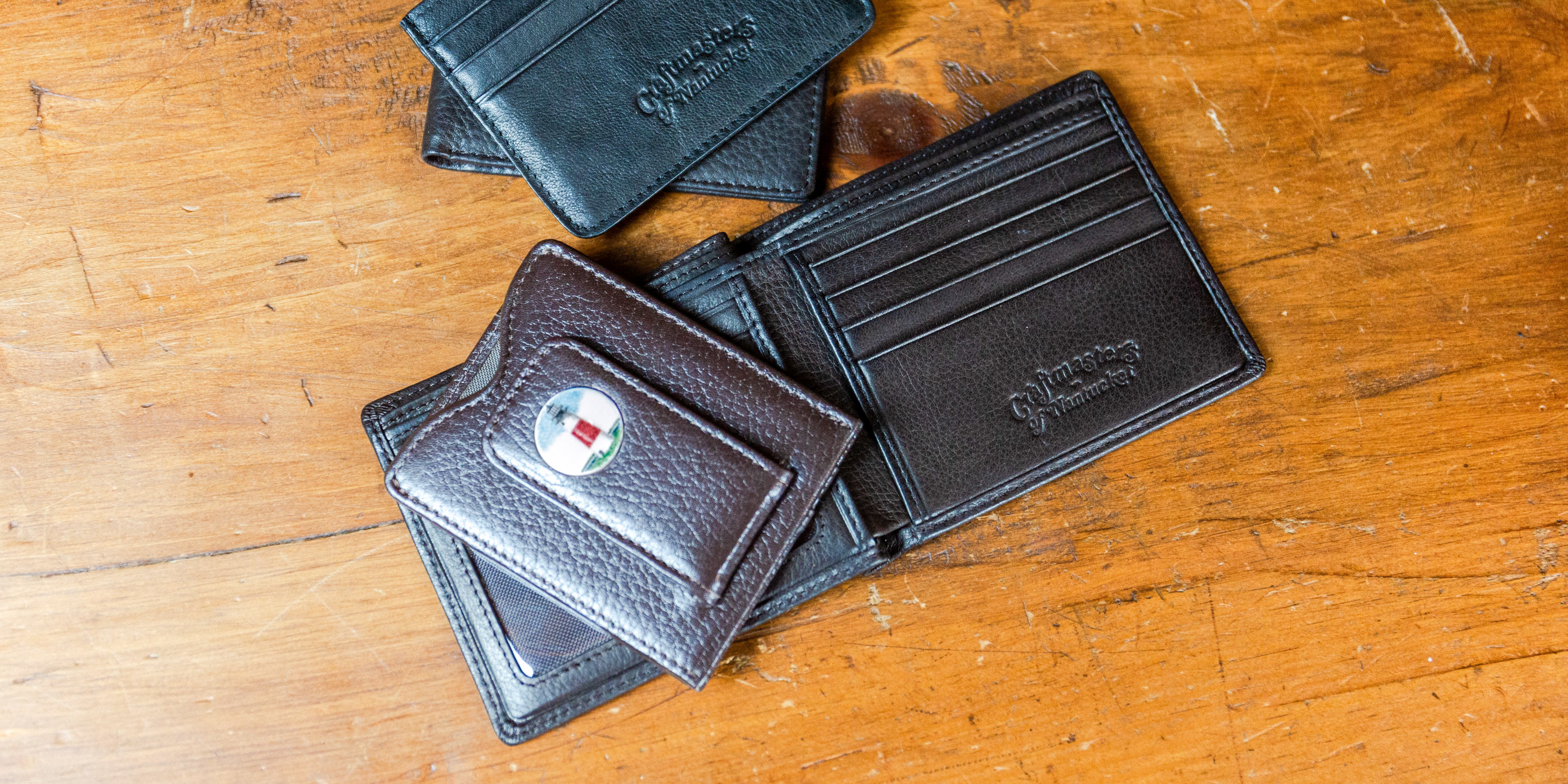Mens Leather Wallets – Craftmasters of Nantucket