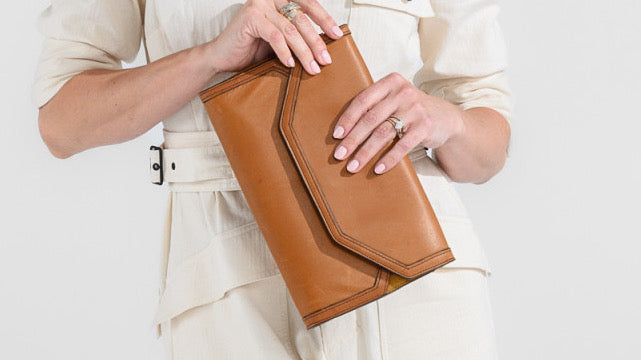 Womens Leather Wallets & Clutches