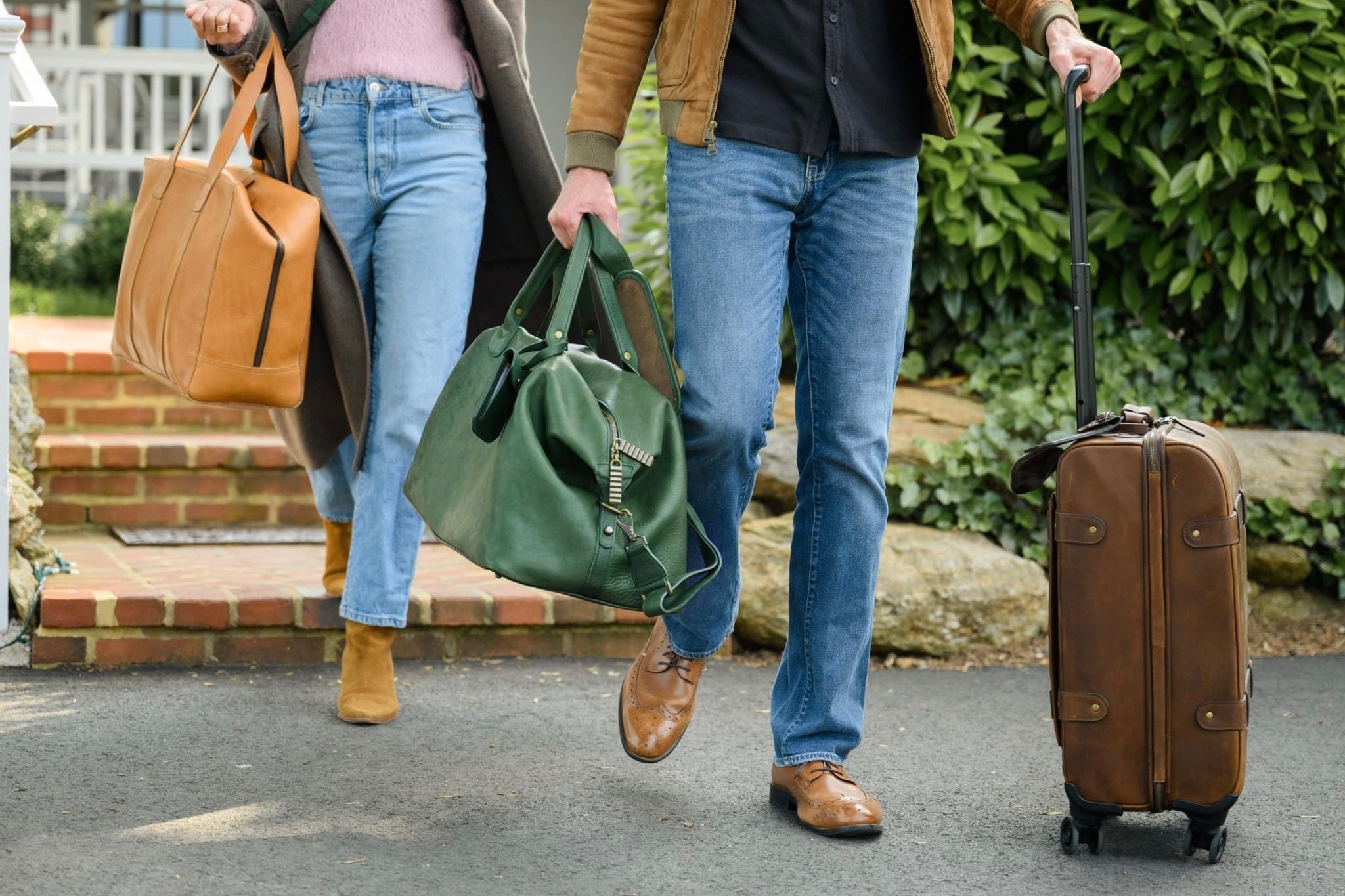 Leather Luggage & Travel Bags