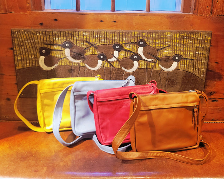 Medium Size Napa Leather Handbag