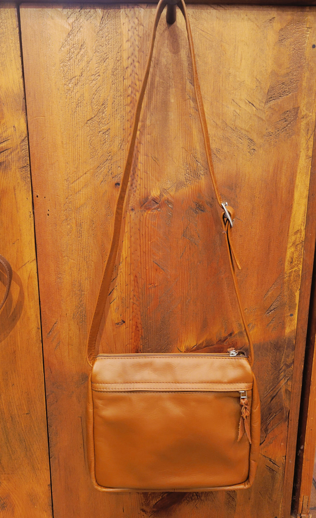 Medium Size Napa Leather Handbag