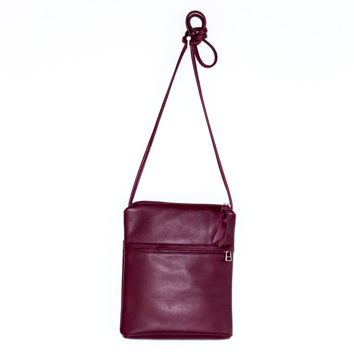 Medium Vertical Leather Handbag