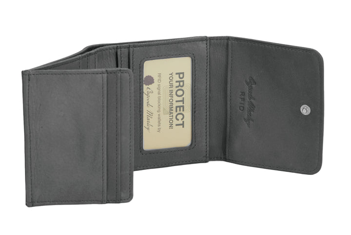 RFID Mini Leather Women's Wallet