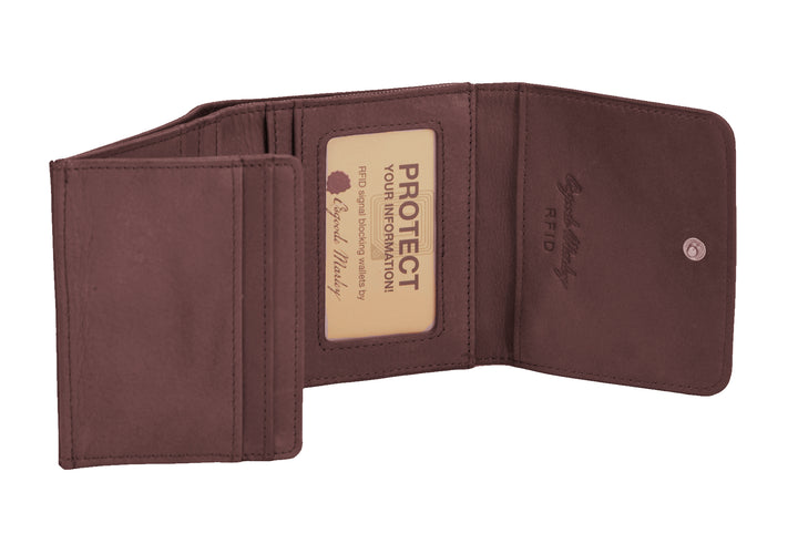 RFID Mini Leather Women's Wallet