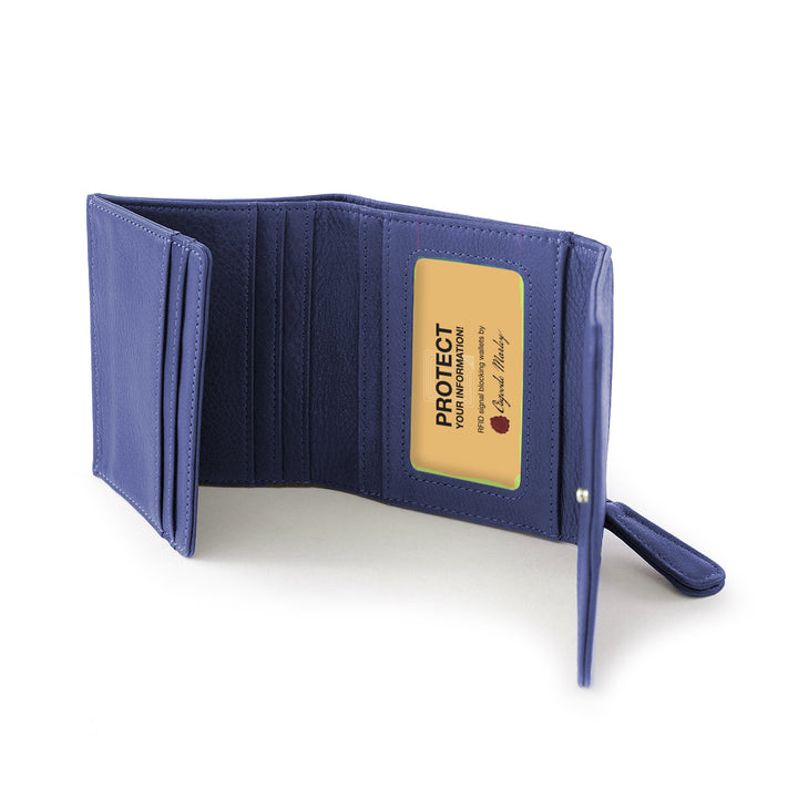 RFID Mini Leather Women's Wallet