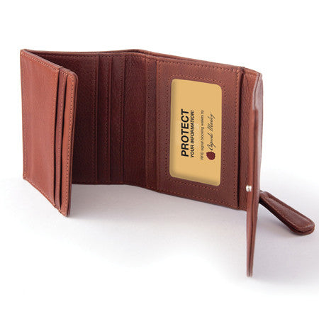 RFID Mini Leather Women's Wallet