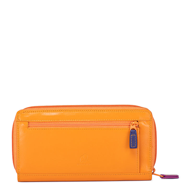 Colorful Large Zip Around Wallet