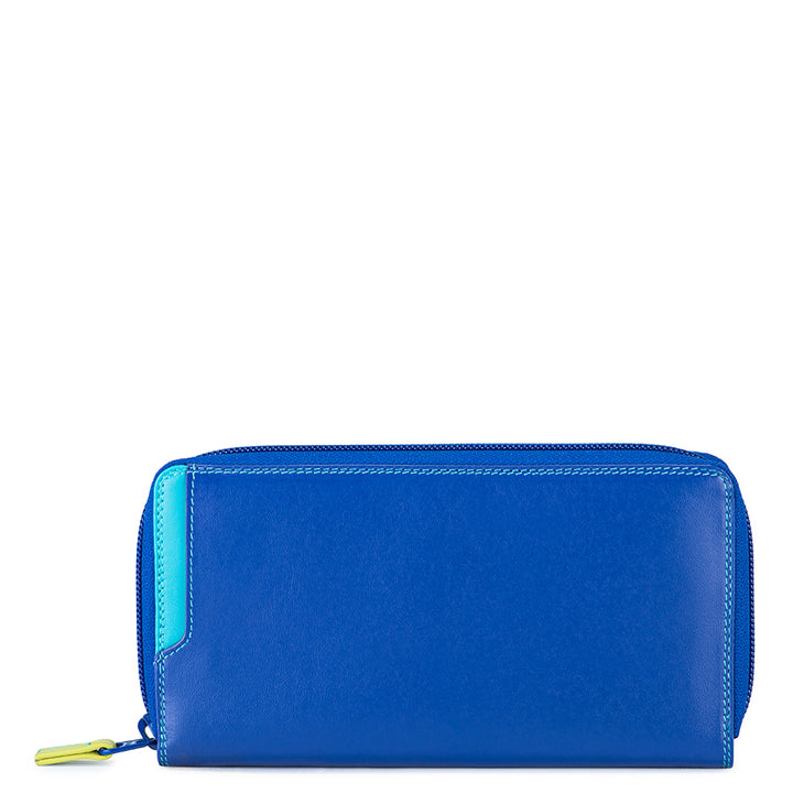 Colorful Large Zip Around Wallet