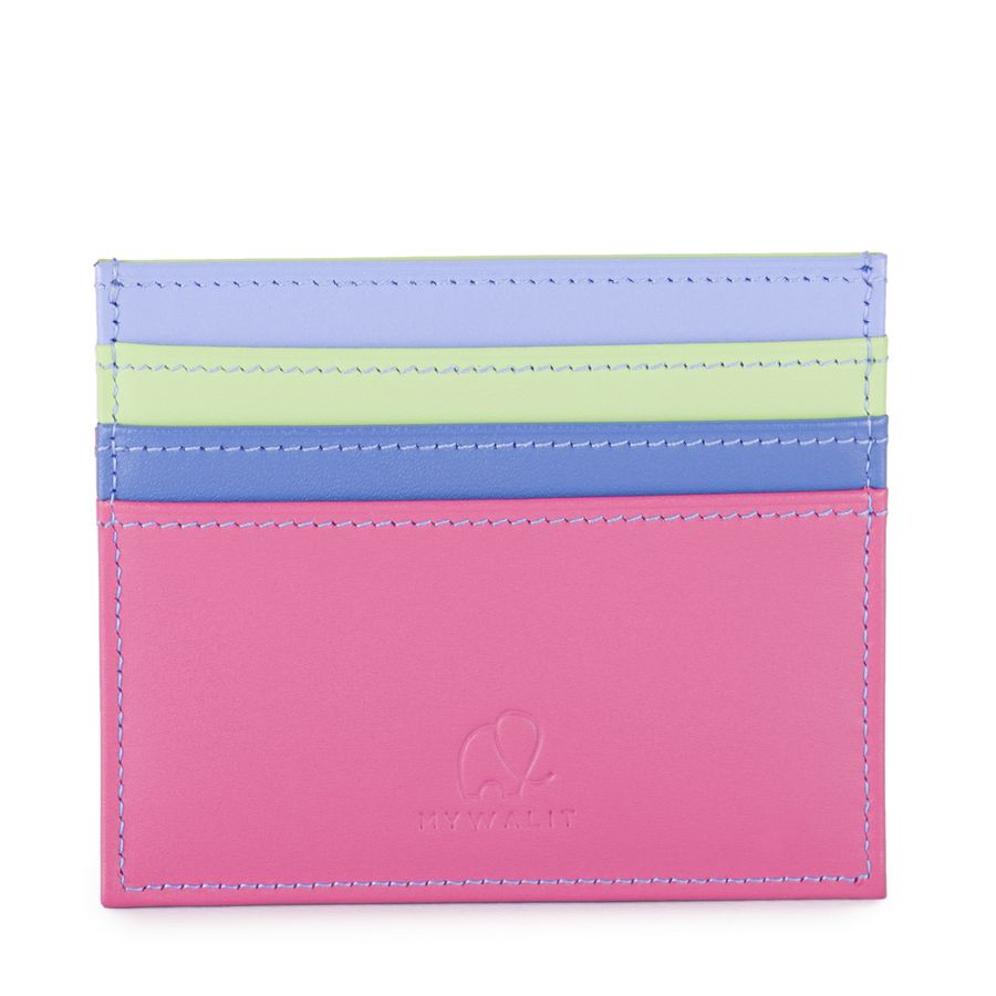 Colorful Double Sided Credit Card Holder Wallet