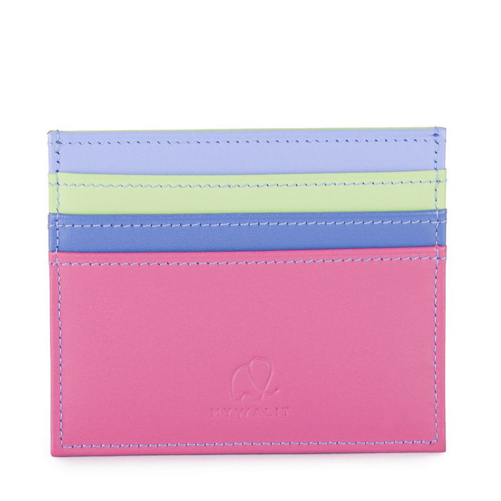 Colorful Double Sided Credit Card Holder Wallet