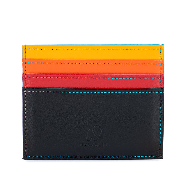 Colorful Double Sided Credit Card Holder Wallet