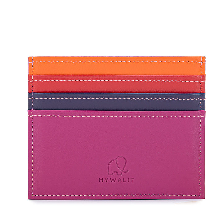 Colorful Double Sided Credit Card Holder Wallet