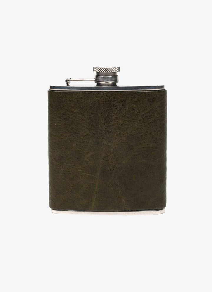 Leather Wrapped Flask