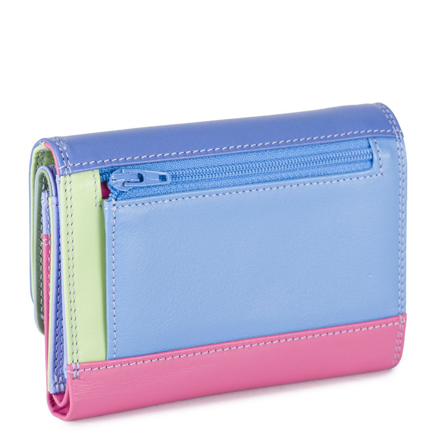 Colorful Double Flap Women's Wallet