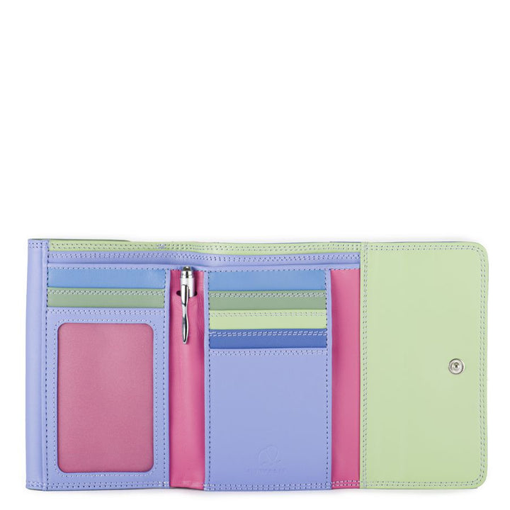 Colorful Double Flap Women's Wallet