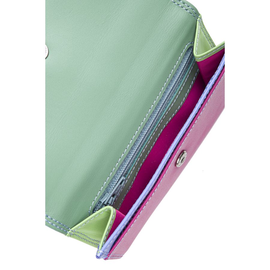 Colorful Double Flap Women's Wallet