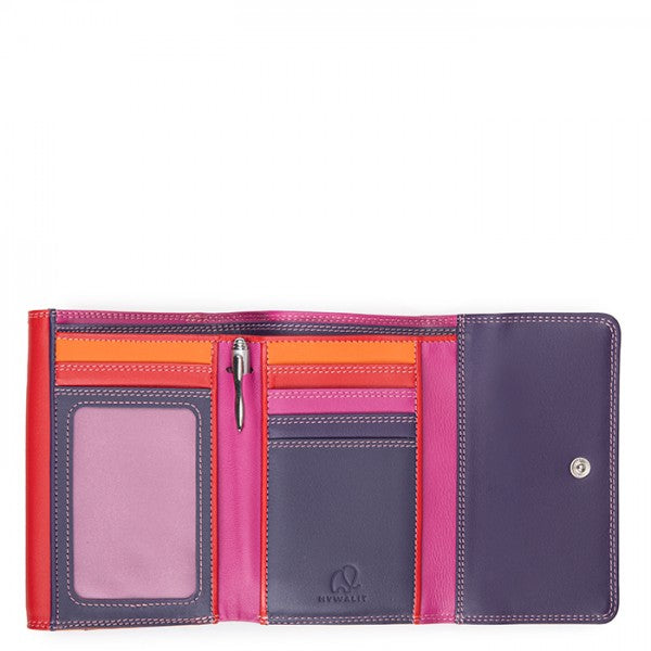 Colorful Double Flap Women's Wallet