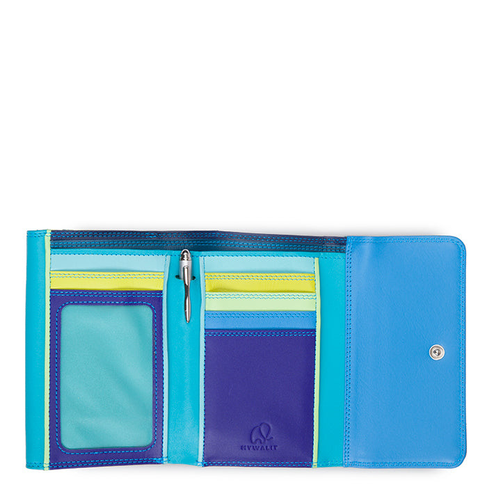 Colorful Double Flap Women's Wallet