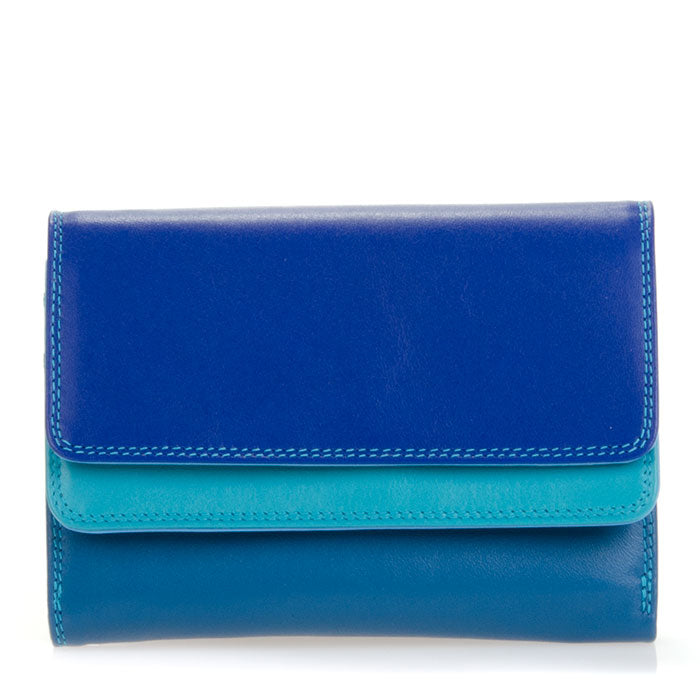 Colorful Double Flap Women's Wallet