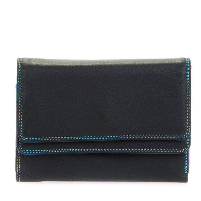 Colorful Double Flap Women's Wallet