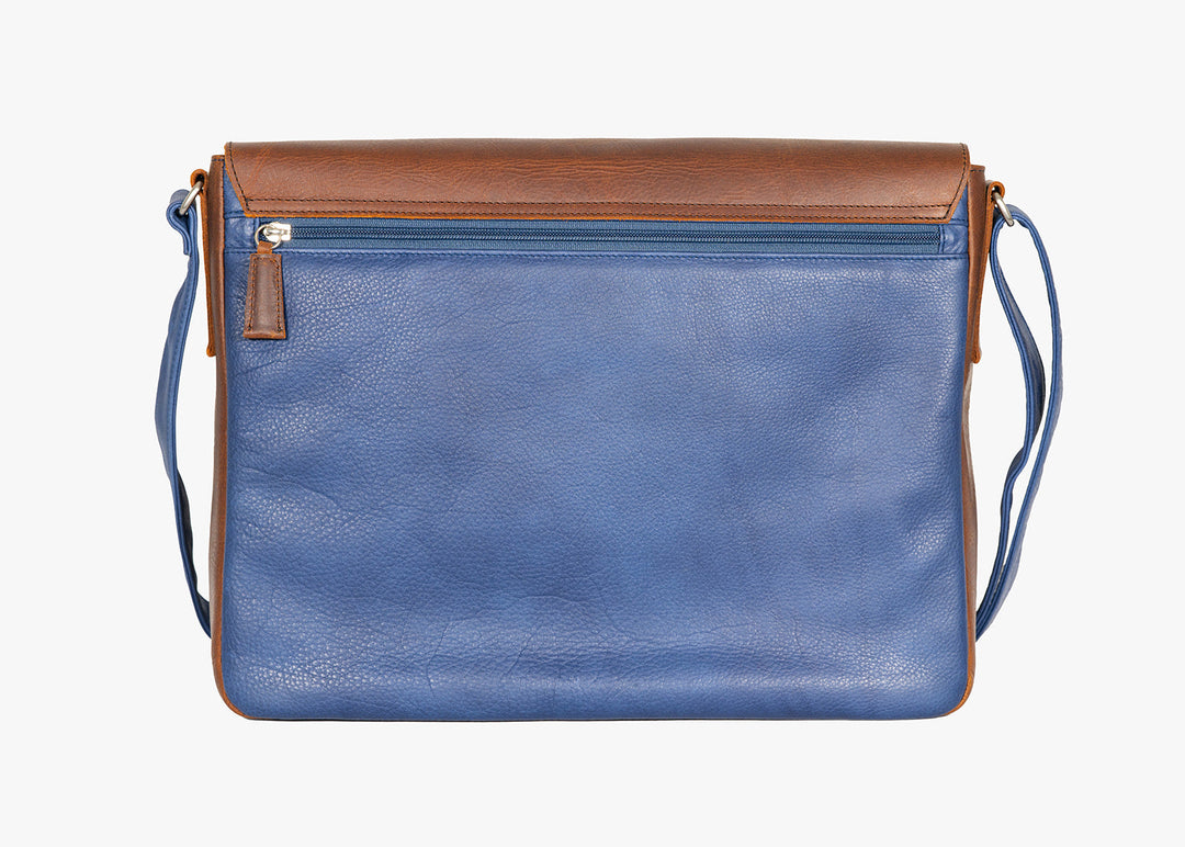 Malachi Leather Messenger Bag Briefcase