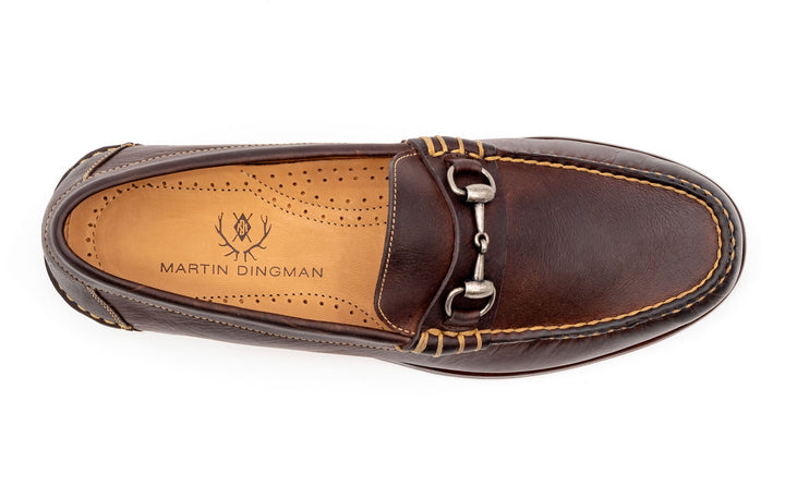 All American Horse Bit Loafers in Oiled Saddle Leather
