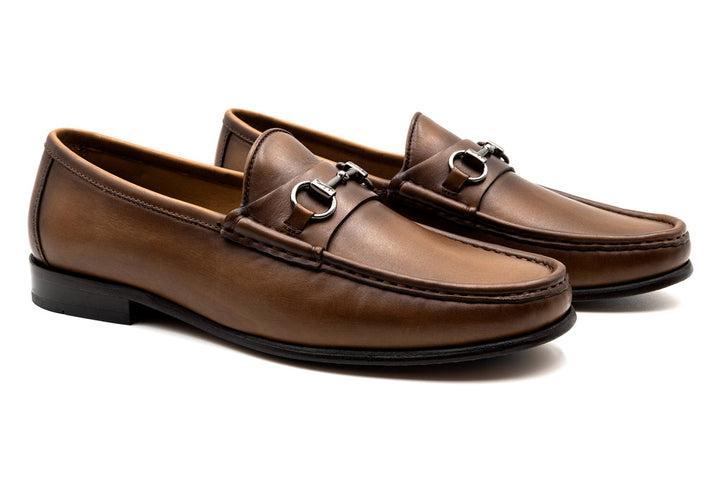 Addison Horse Bit Loafers in Italian Calf Leather