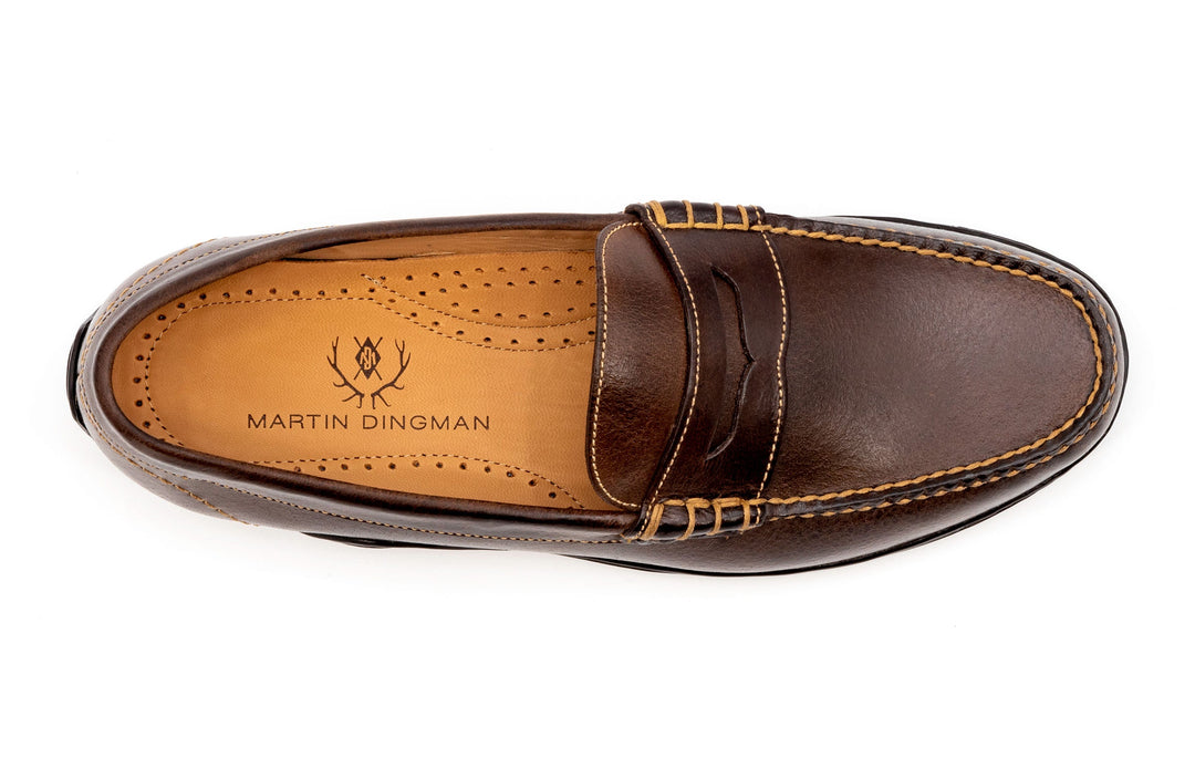 Bill Water Buffalo Leather Penny Loafers