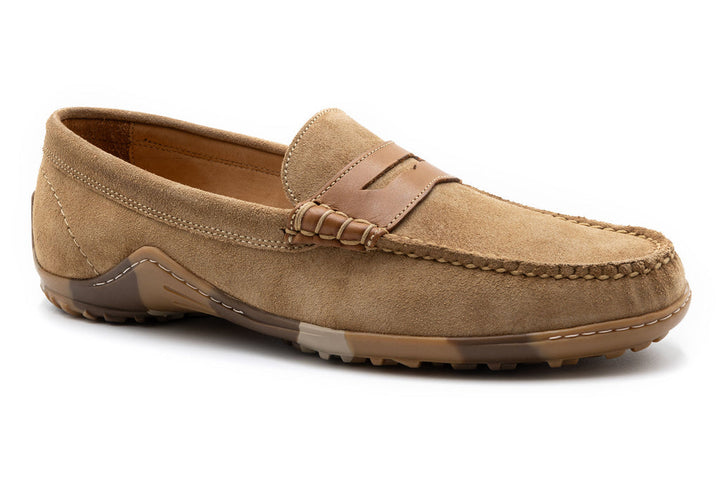Bill Penny Loafers in Water Repellent Suede Leather