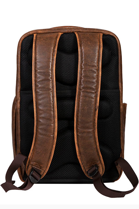 Aerosquadron Leather Backpack