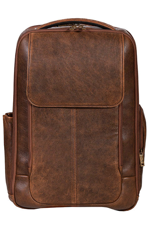 Aerosquadron Leather Backpack