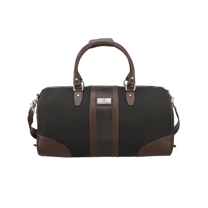 Leather Trim Duffel Bag