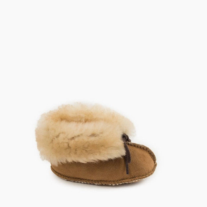 Infant's Sheepskin Bootie Slippers