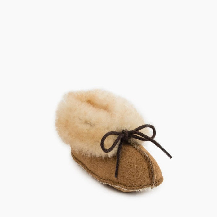 Infant's Sheepskin Bootie Slippers