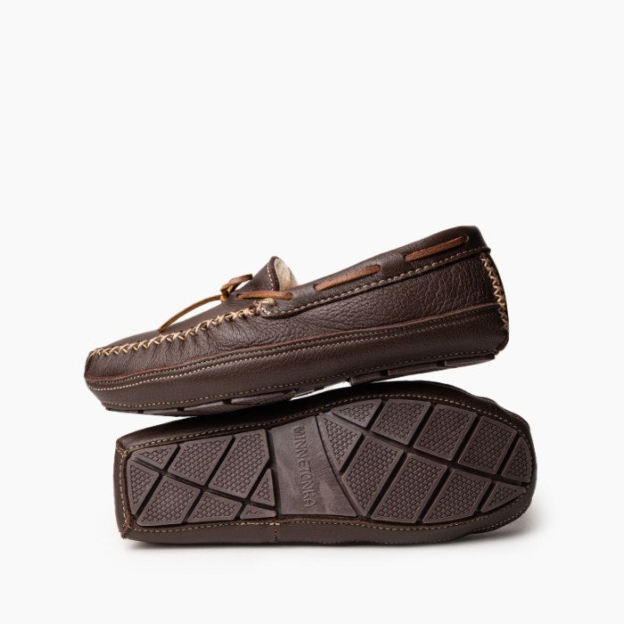 Men's Sheepskin and Moosehide Slippers