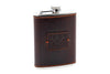 Leather Wrapped Flask - 8 oz