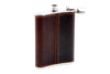 Leather Wrapped Flask - 8 oz