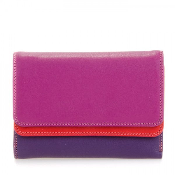 Colorful Double Flap Women's Wallet