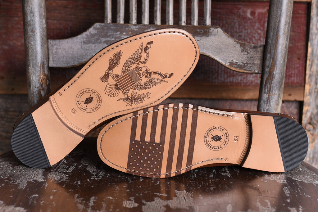 All American Horse Bit Loafers in Alligator Grain