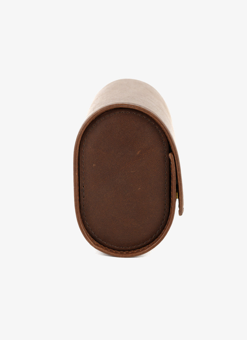 Leather Double Watch Case