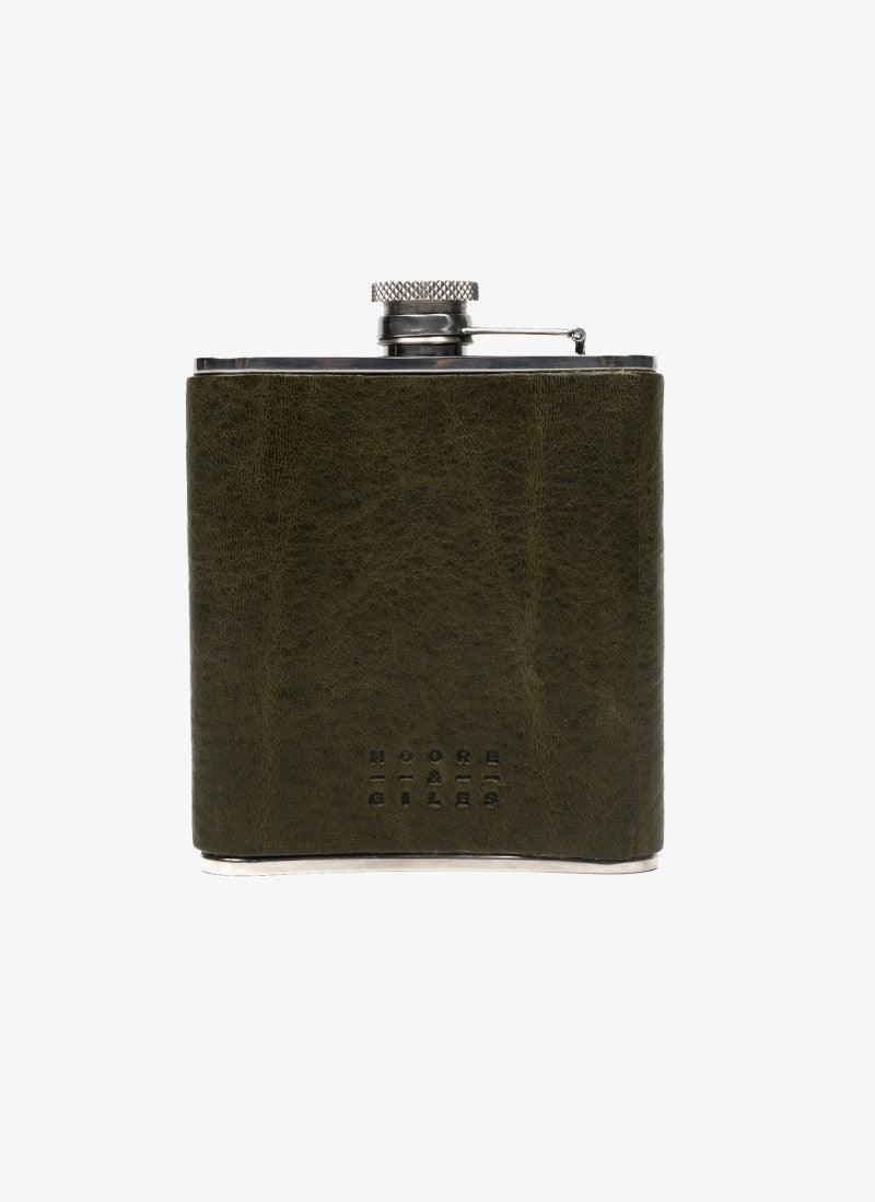 Leather Wrapped Flask