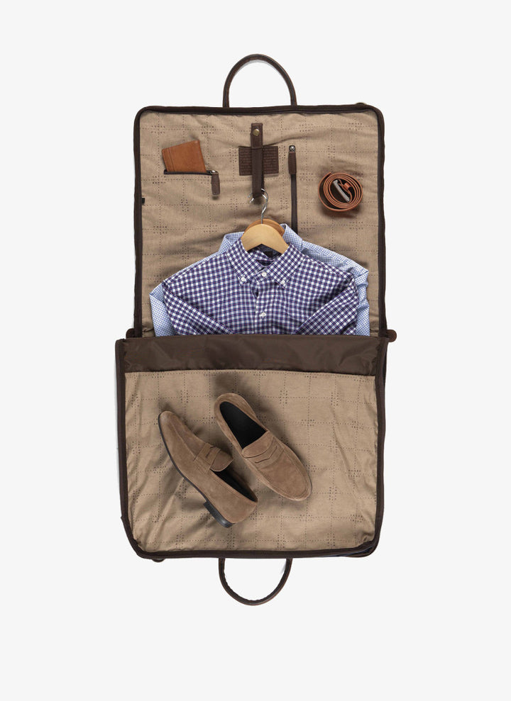 Classic Garment Bag with Interior Pockets