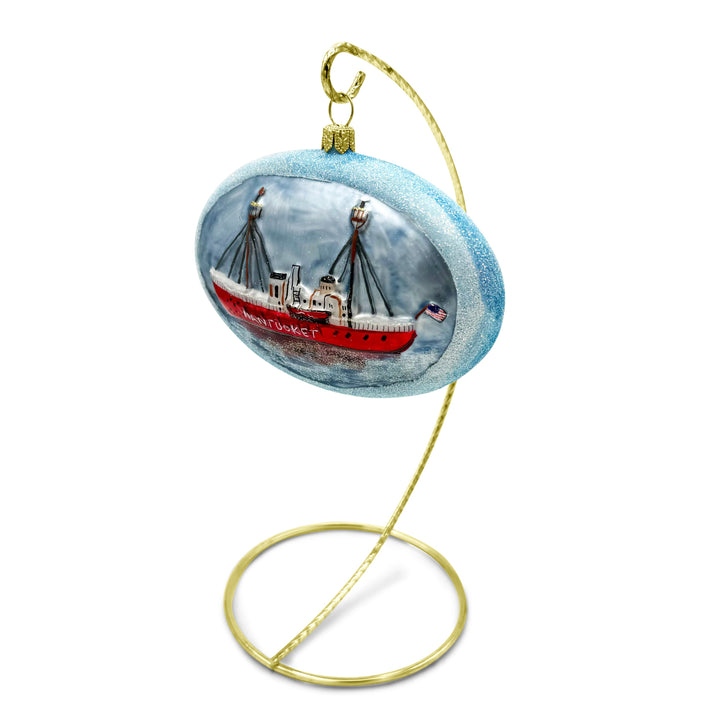 Nantucket Lightship Ornament