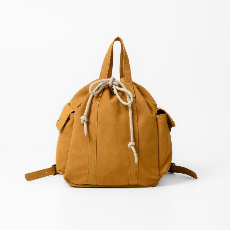 Leather Cinch Top Backpack – Craftmasters of Nantucket