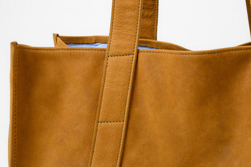 Reclaimed Leather Tote