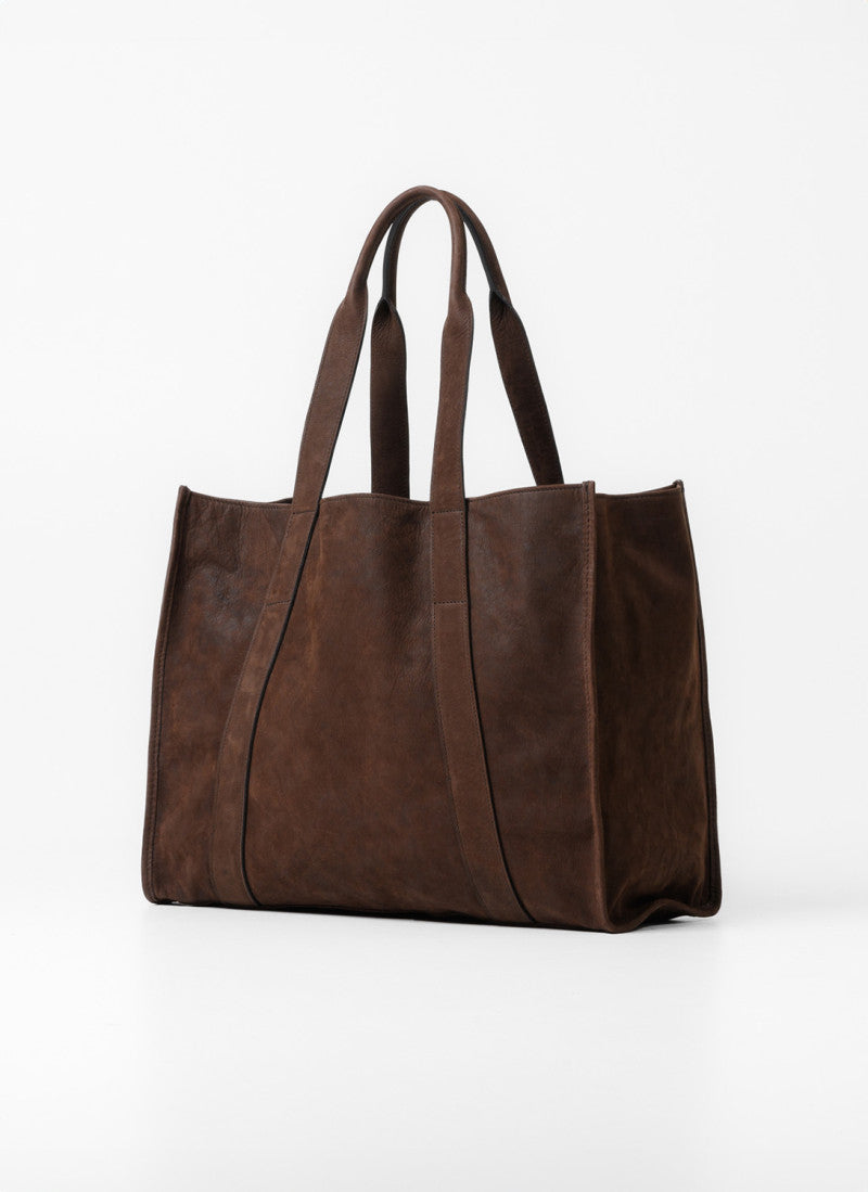 Reclaimed Leather Tote