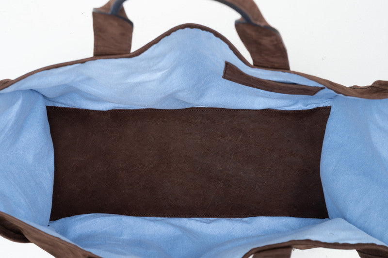 Reclaimed Leather Tote