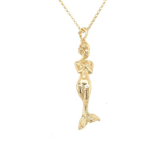 Mermaid Necklace - 14K Gold