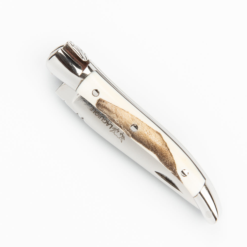 Whales Laguiole Knife Sm - Scrimshaw, Stainless Steel