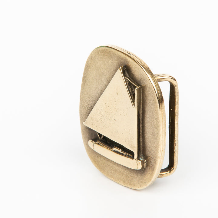 Catboat Buckle - Solid Brass